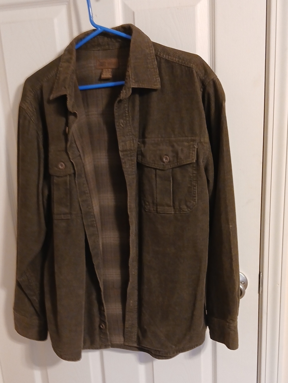 Faded Glory Size Small Brown Corduroy Light weight Jacket